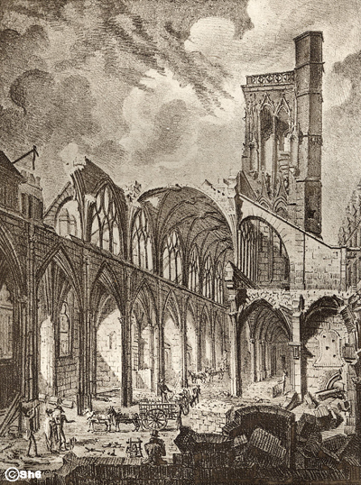 Saint André des Arts destruction 1800