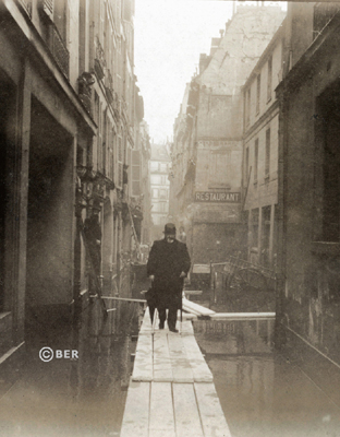 crue 1910 rue visconti inondation