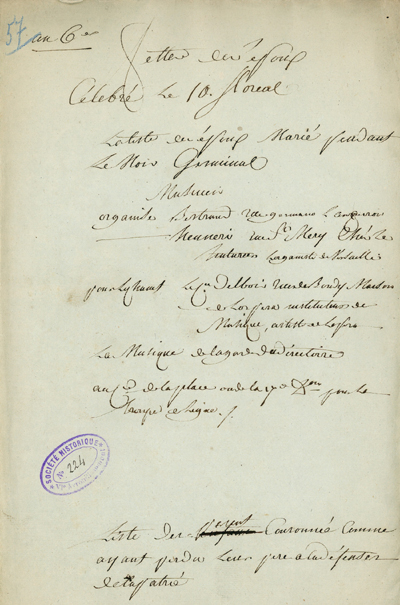 sulpice fet epoux liste mariés SH6