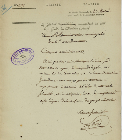 sulpice fete souverainete musique garde Jubé SH6