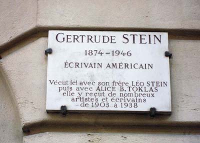 02 Plaque G Stein Fleurus 400